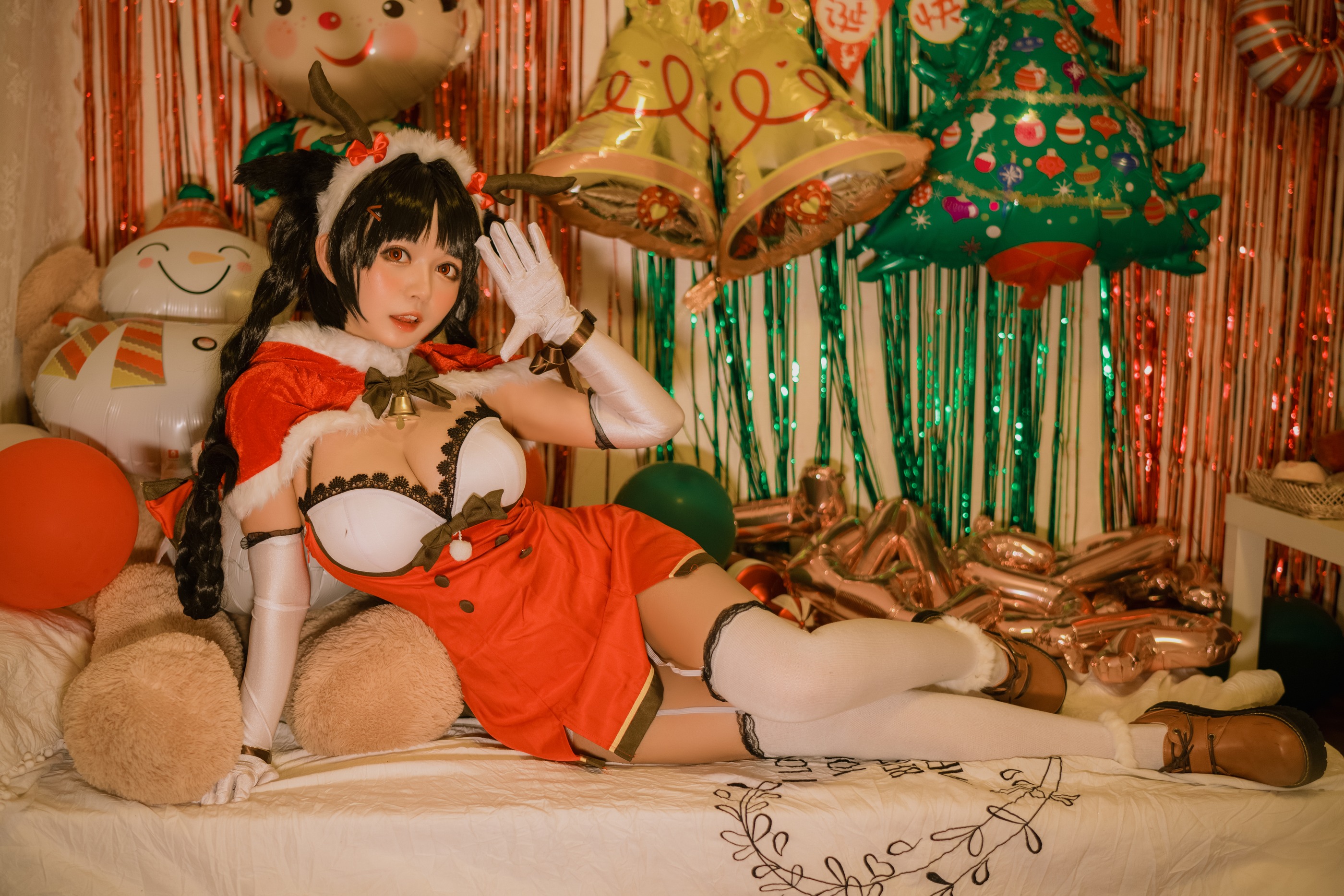 图片[1]-黑猫猫 – NO.017 大潮圣诞 [16P]-XikXak